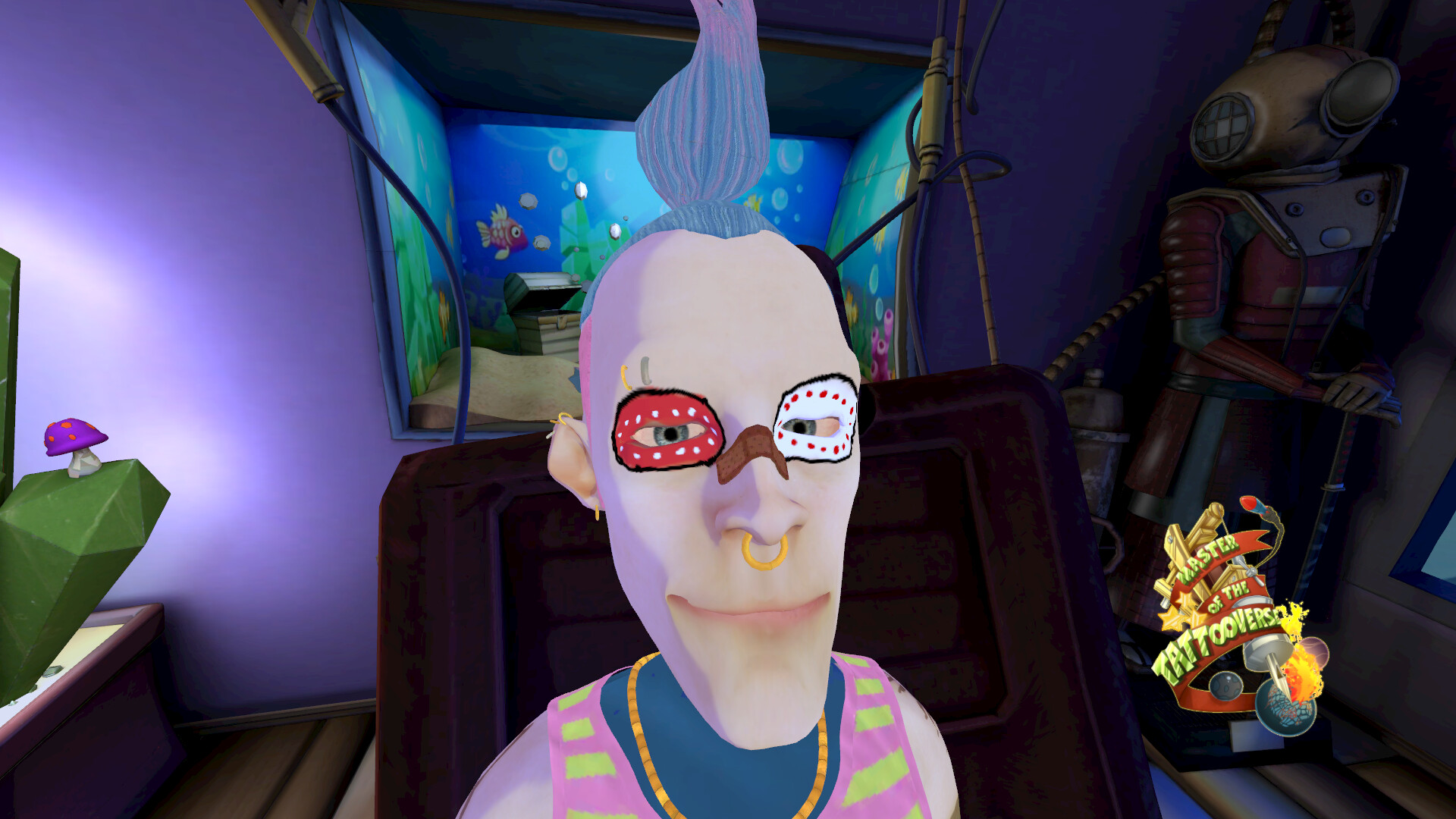Oculus Quest 游戏《纹身大师》Master of the Tattooverse