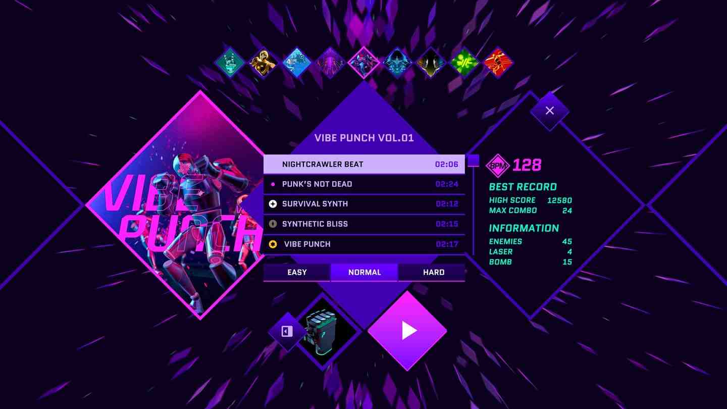 Meta Quest 游戏《振动冲击拳》Vibe Punch