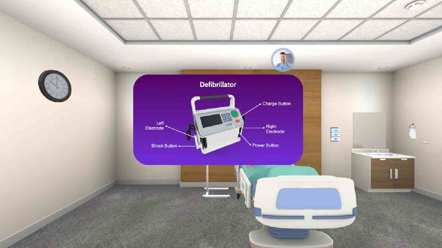 Meta Quest 游戏《手动除颤器模拟器》Manual Defibrillator Simulator