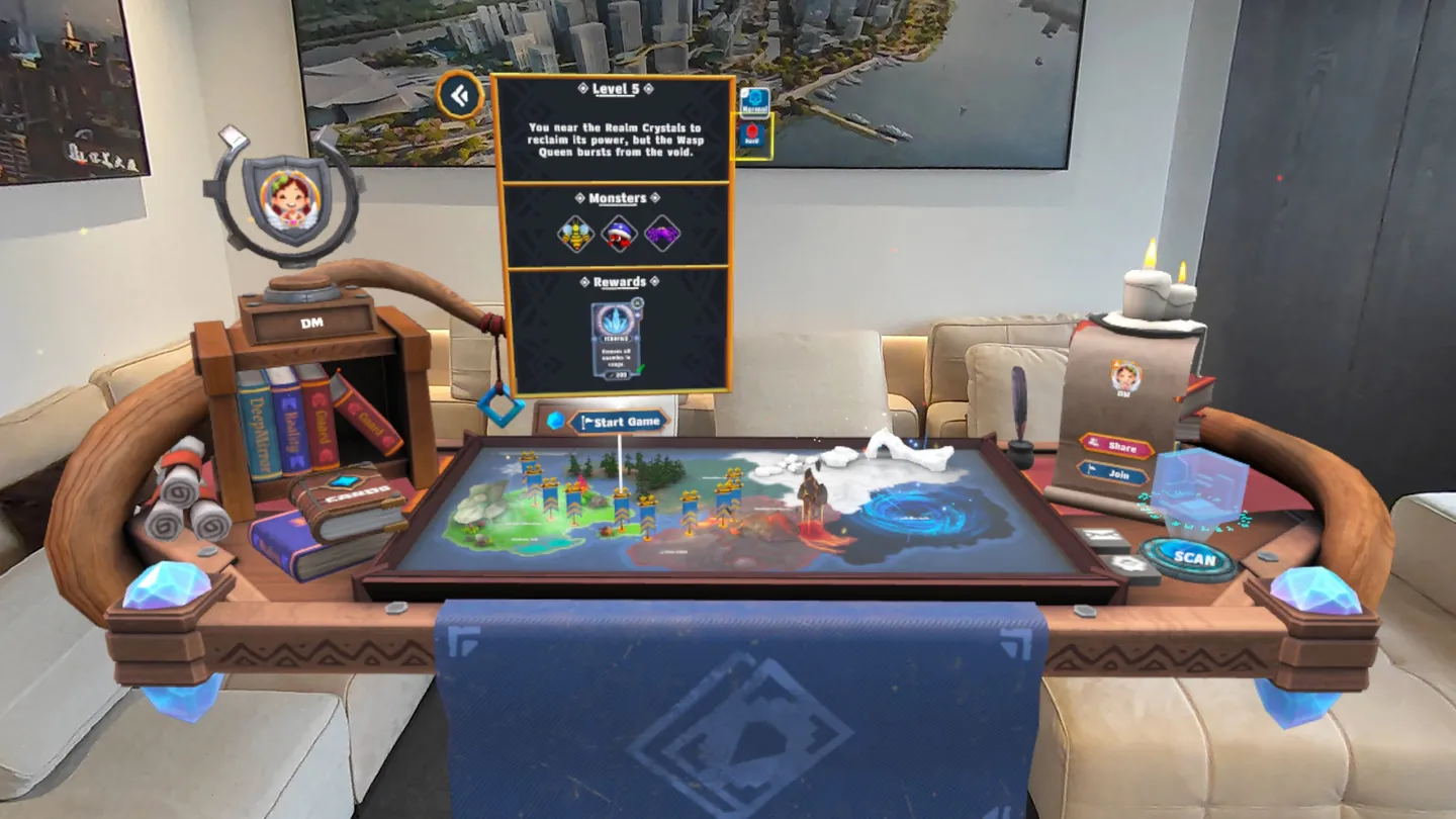 Meta Quest 游戏《塔防卫士》RealityGuard