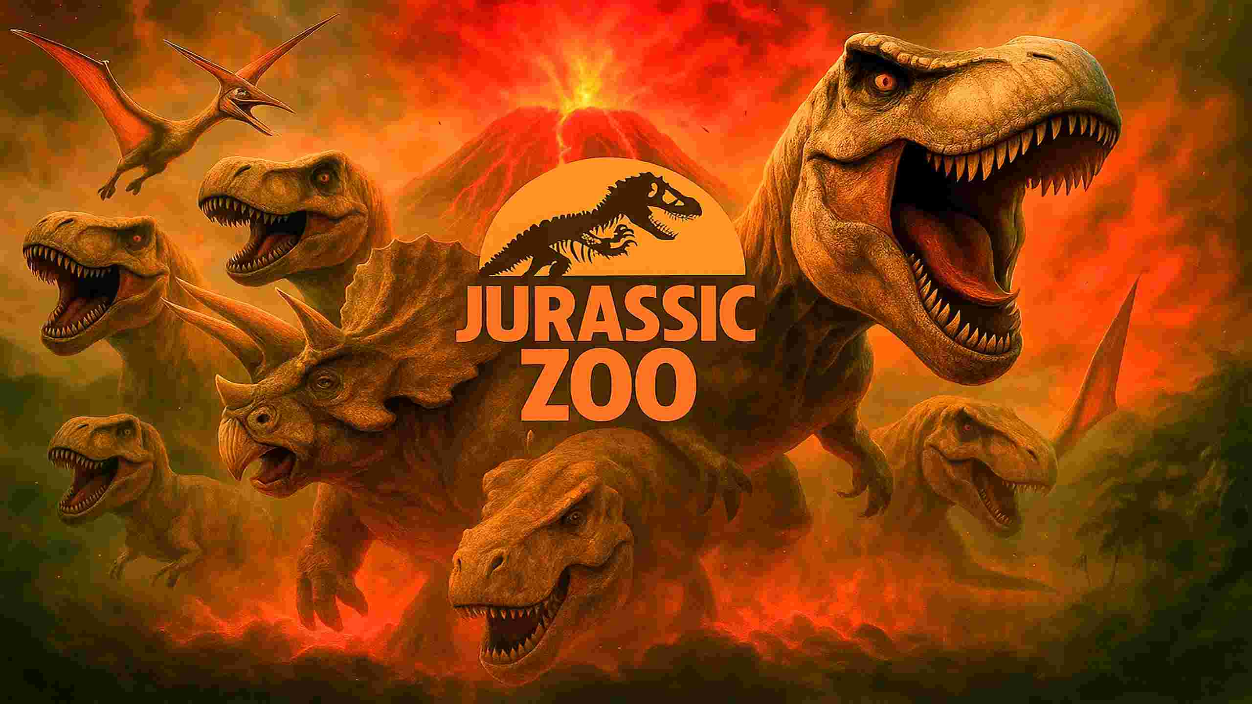 Meta Quest 游戏《侏罗纪动物园恐龙狩猎》Jurassic Zoo : Dinosaur Hunting