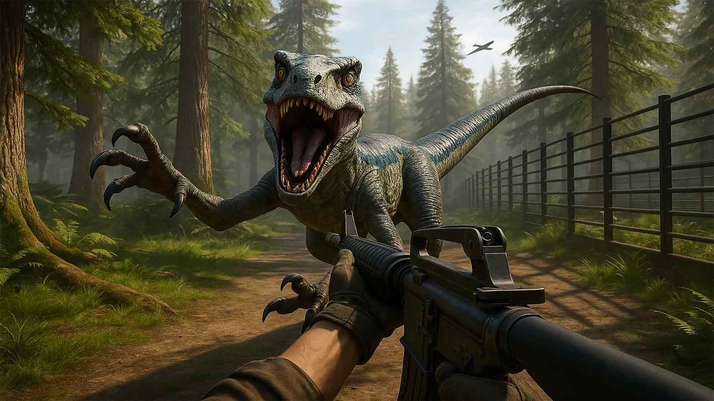 Meta Quest 游戏《侏罗纪动物园恐龙狩猎》Jurassic Zoo : Dinosaur Hunting