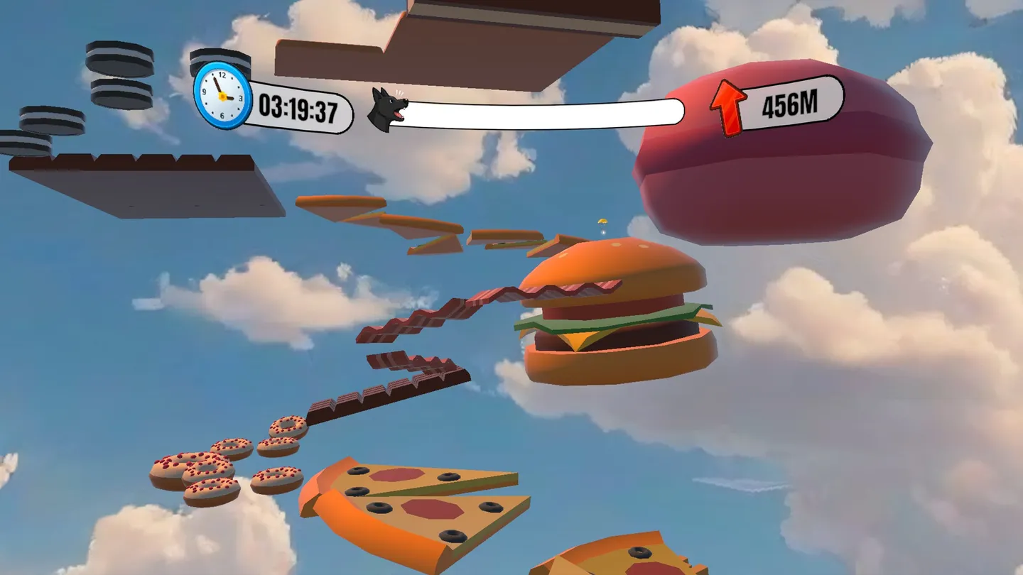 Meta Quest 游戏《一只黑色的攀爬狗》A Black Climbing Dog