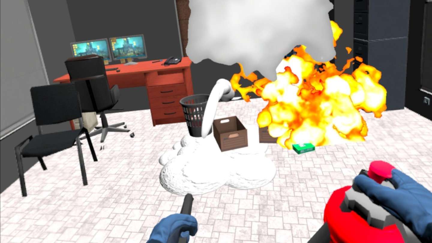 Oculus Quest 游戏《灭火：灭火器培训》Extinguish: Fire Extinguisher Training