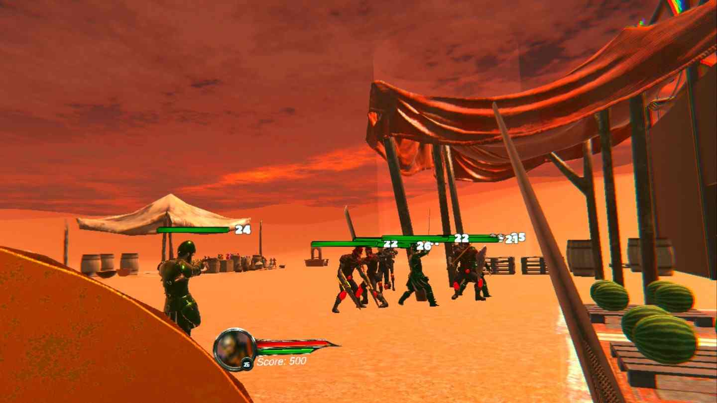 Meta Quest 游戏《沙漠伏击 VR：坚守阵地》Desert Ambush VR: Hold the Line