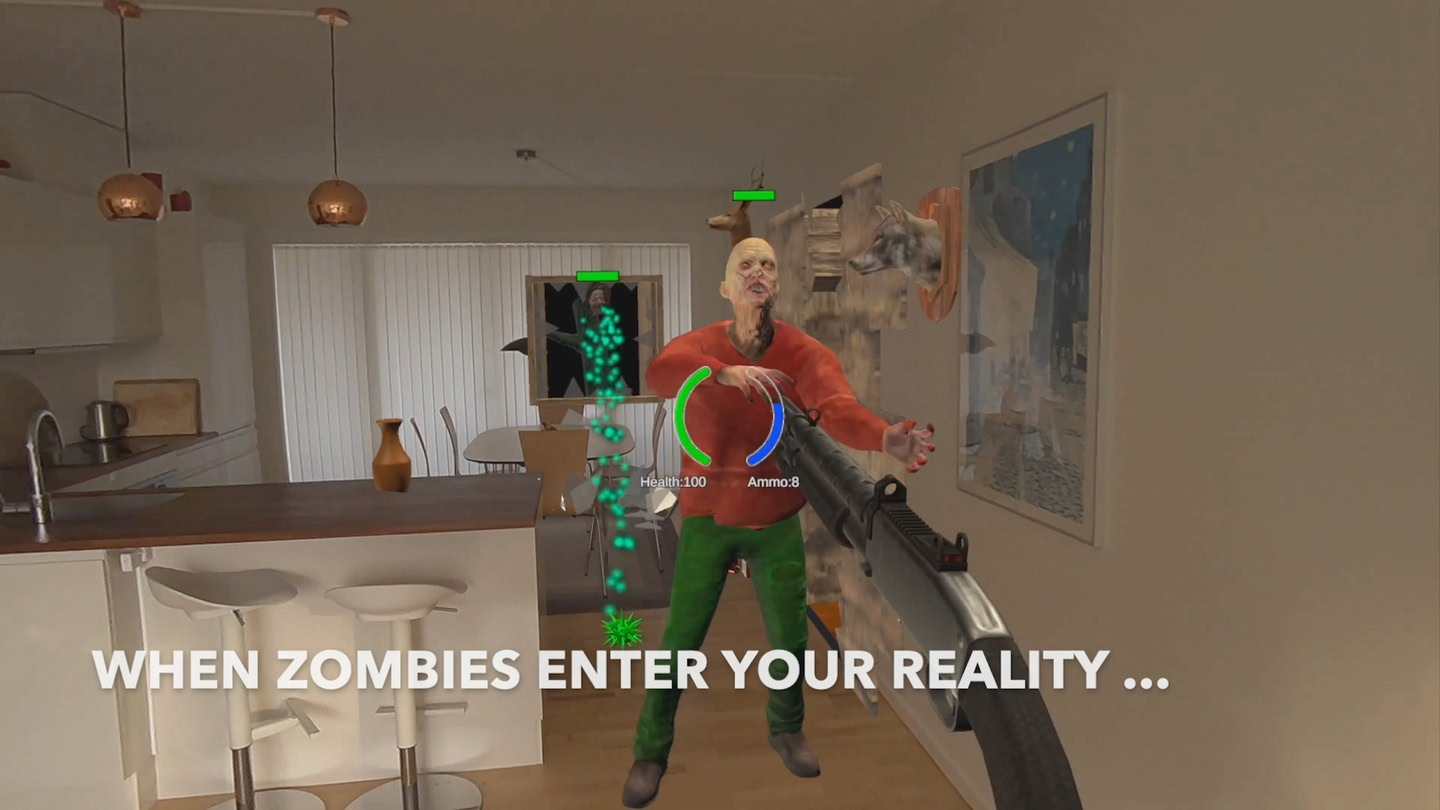 Oculus Quest 游戏《真实僵尸》Zombie Reality