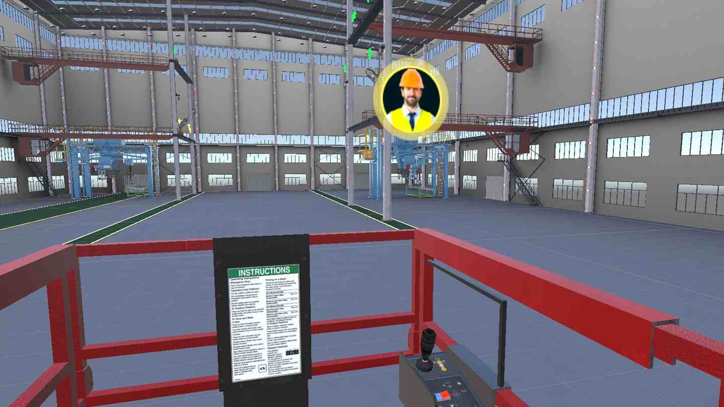 Meta Quest 游戏《剪叉式升降机的安全和操作》Scissor Lift Safety and Operation