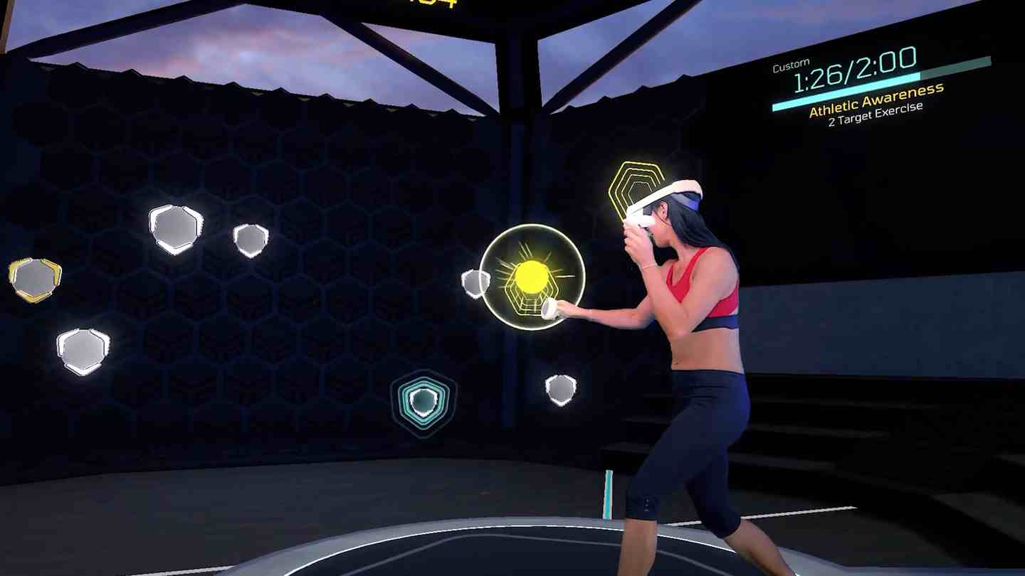 Oculus Quest 游戏《运动教练师》REAKT Performance Trainer