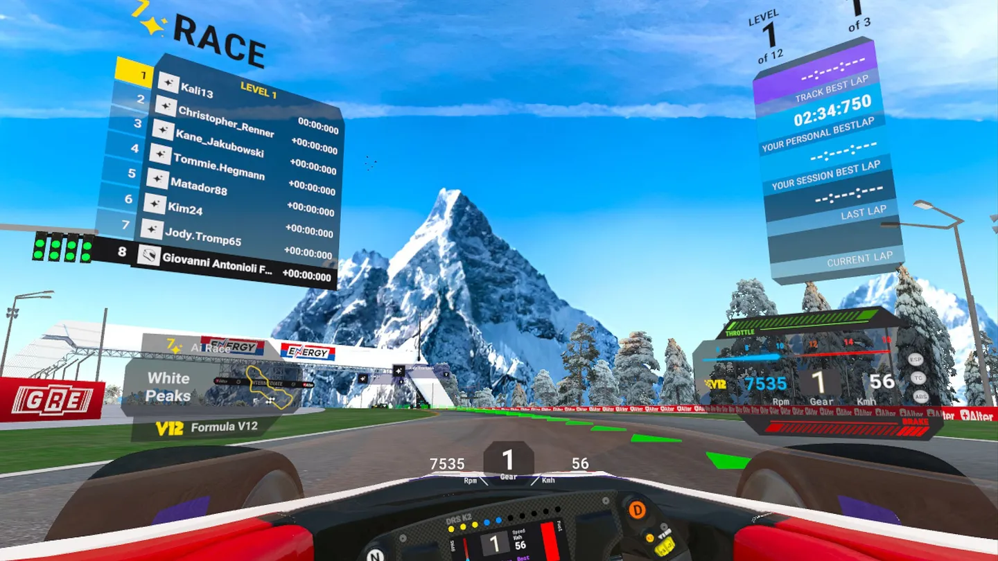 Meta Quest 游戏《赛车俱乐部》RACECLUB