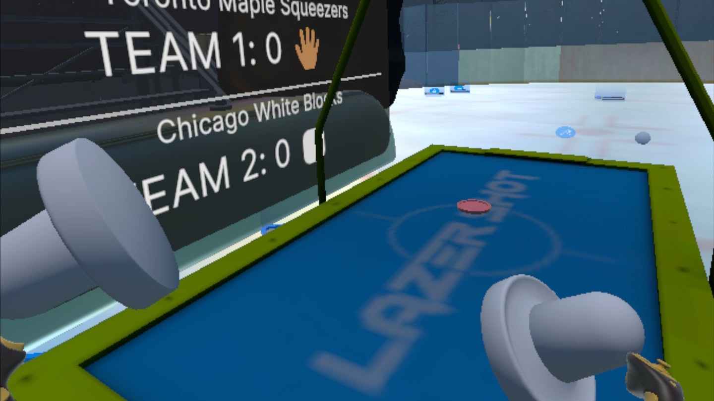 Oculus Quest 游戏《曲棍球+》Hockey+