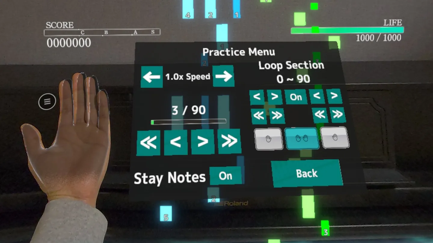 Meta Quest 游戏《数码钢琴演奏》Sigure: VR Piano Game
