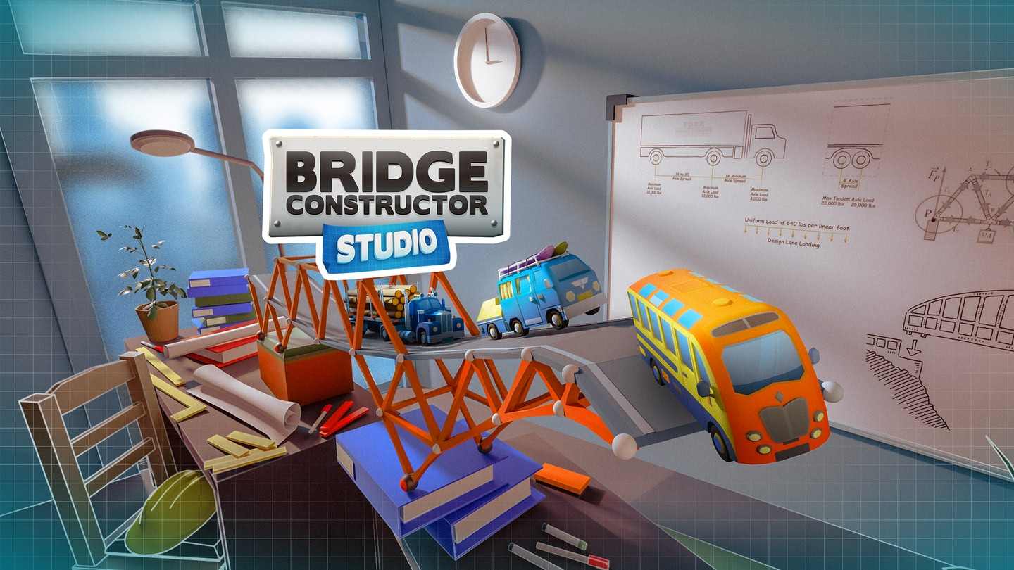 Meta Quest 游戏《桥梁建造者工作室》Bridge Constructor Studio