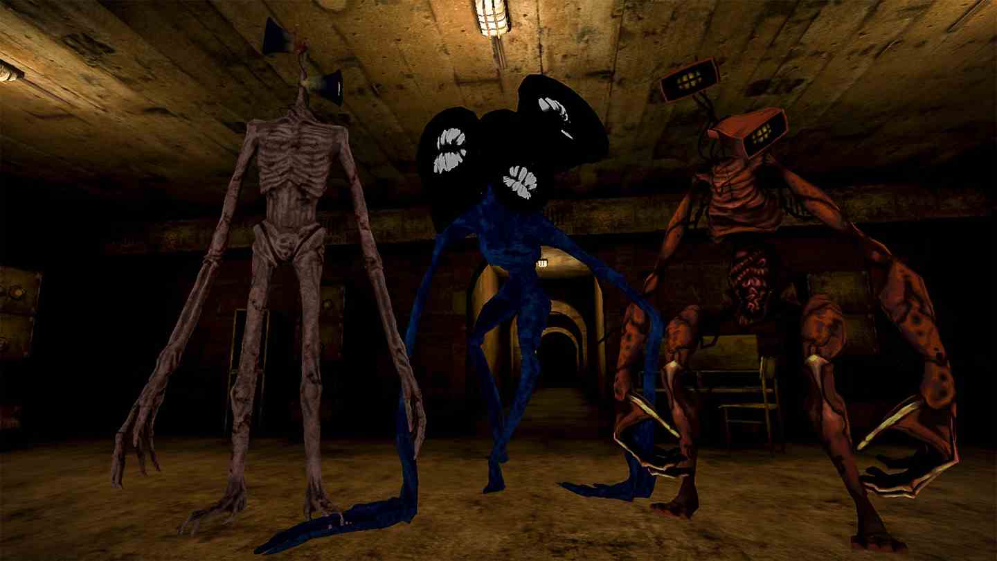 Meta Quest 游戏《警笛头恐怖地堡 VR》Siren Head Horror Bunker VR