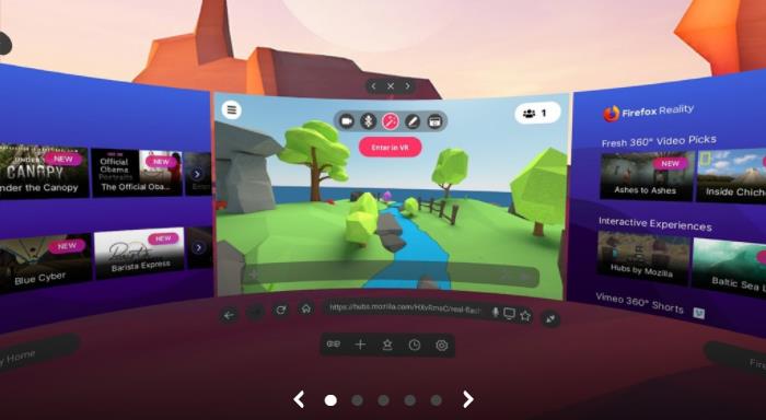 《火狐浏览器》Firefox Reality VR