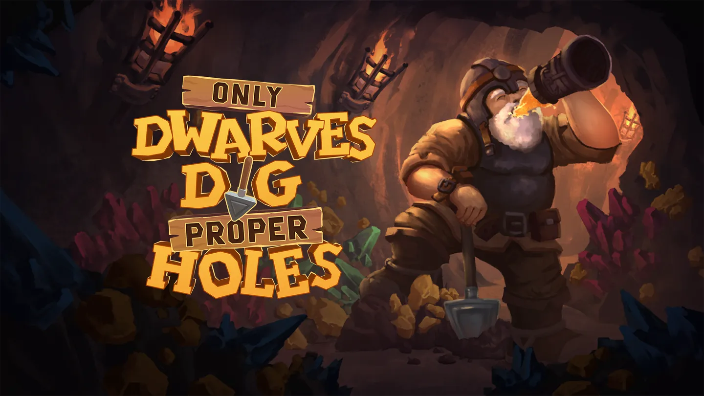 Meta Quest 游戏《矮人挖洞》Only Dwarves Dig Proper Holes
