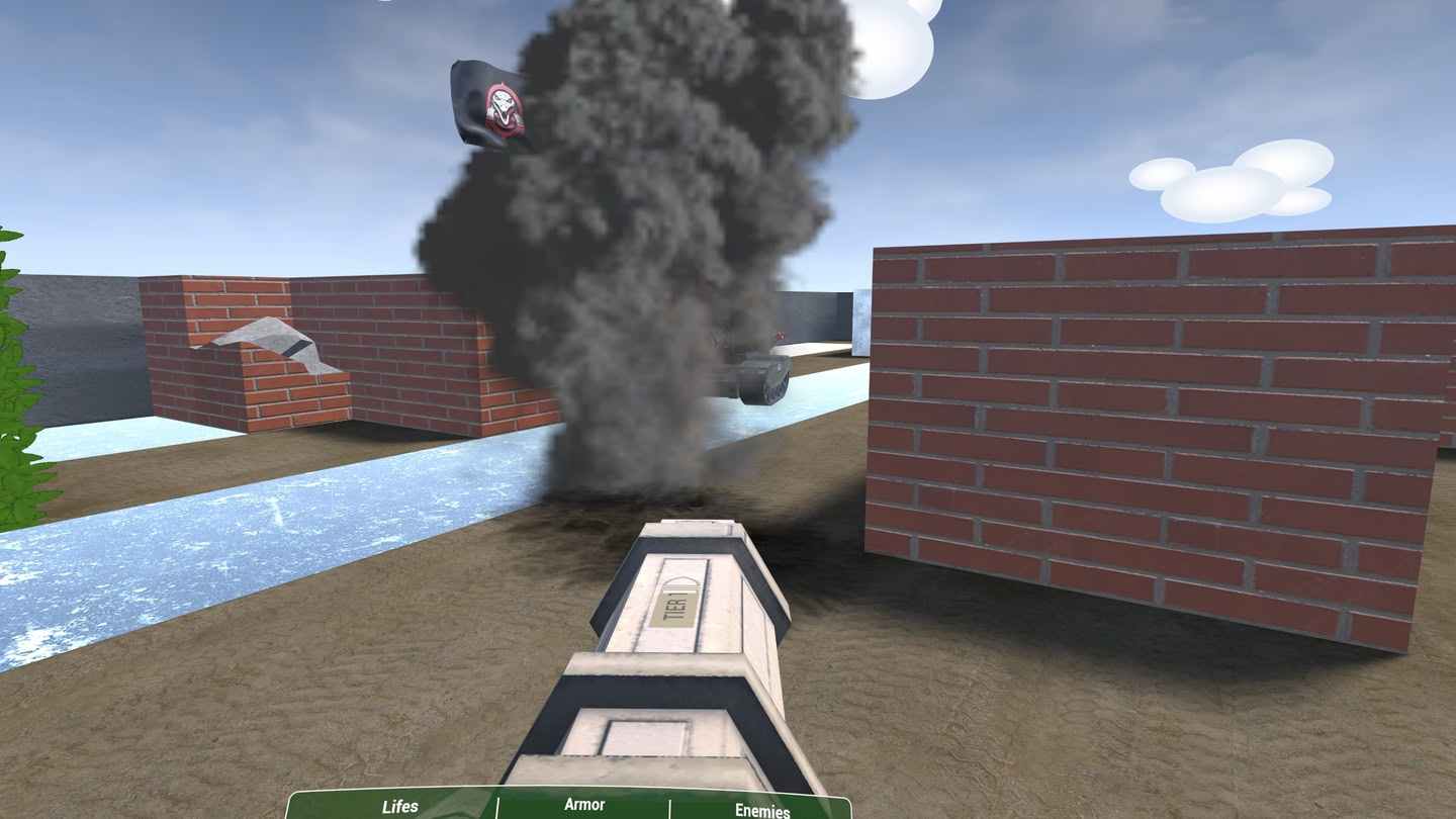 Oculus Quest 游戏《坦克决战VR》Tank Town VR