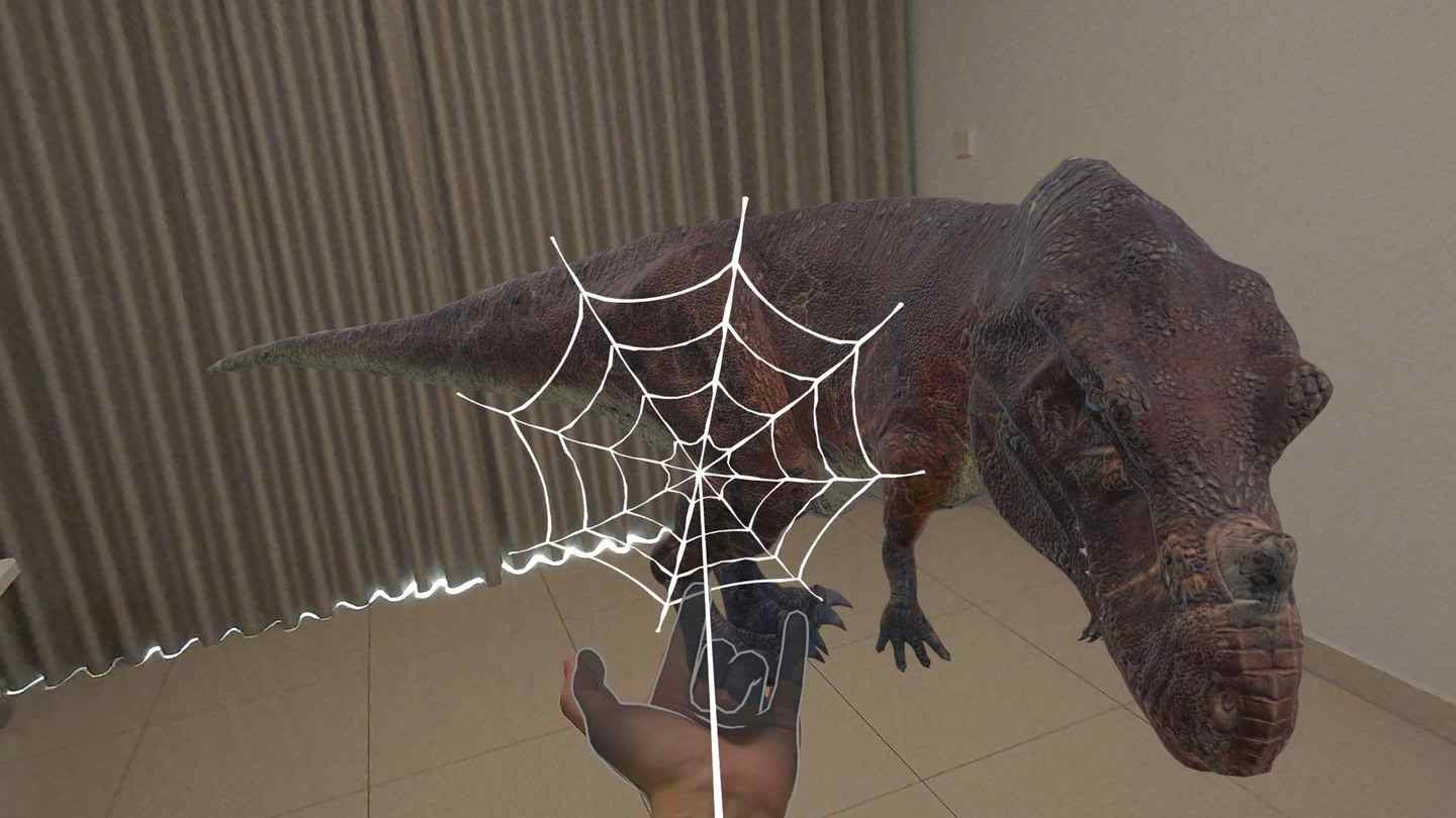 Meta Quest 游戏《空间蛛网射击》Spatial Web Shooter