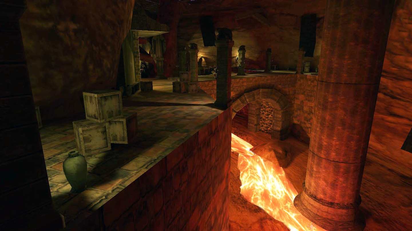 Oculus Quest 游戏《魔像之王的火龙地穴》Firedrake Crypts Of The Golem King