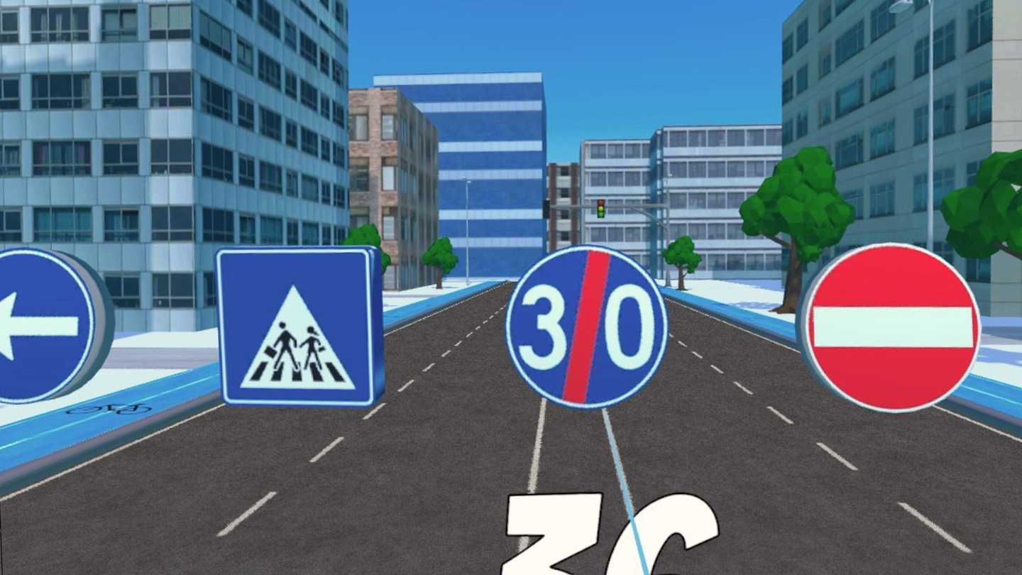 Oculus Quest 游戏《交通标志学习》Traffic Sign Learning