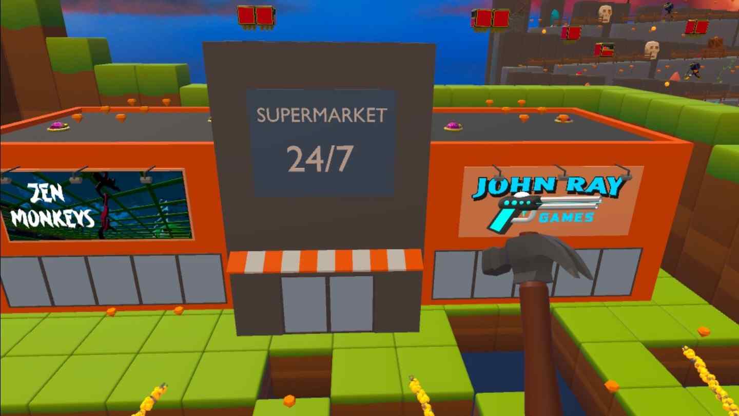 Oculus Quest 游戏《锤击时间》Hammer Time: VR Platformer