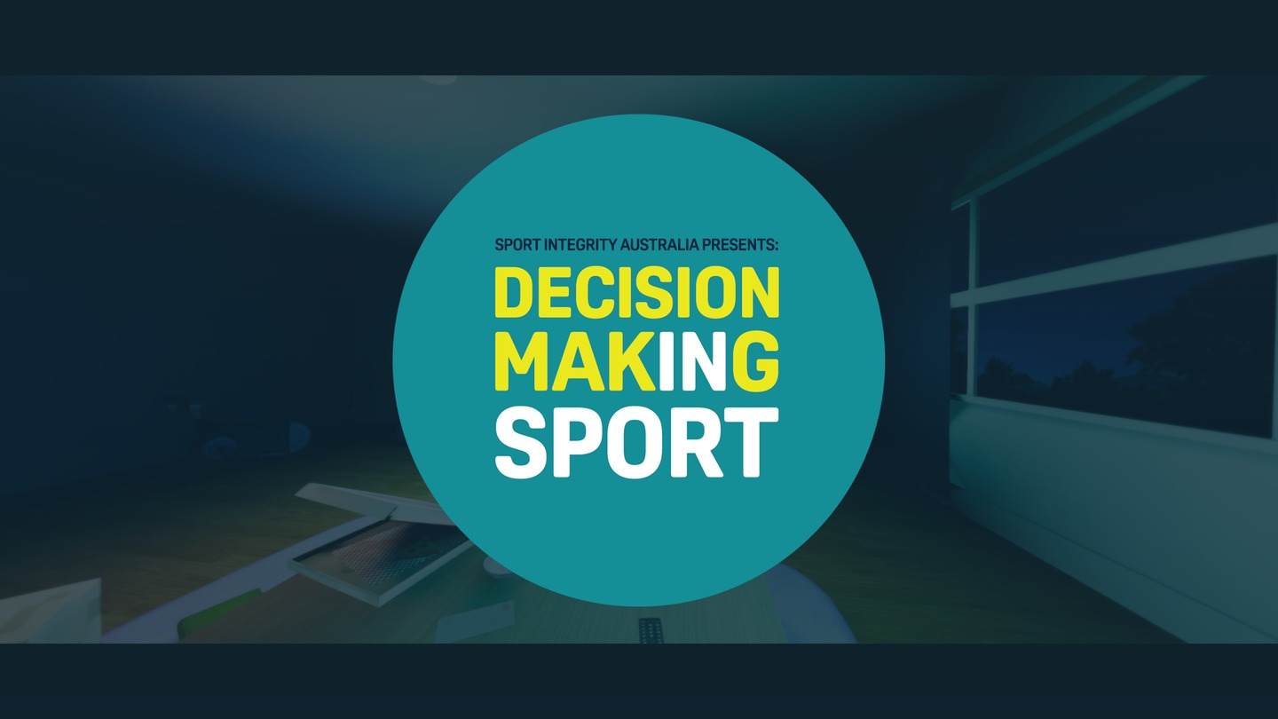 Oculus Quest 游戏《体育中心》Sport Integrity Australia – Decision Making in Sport