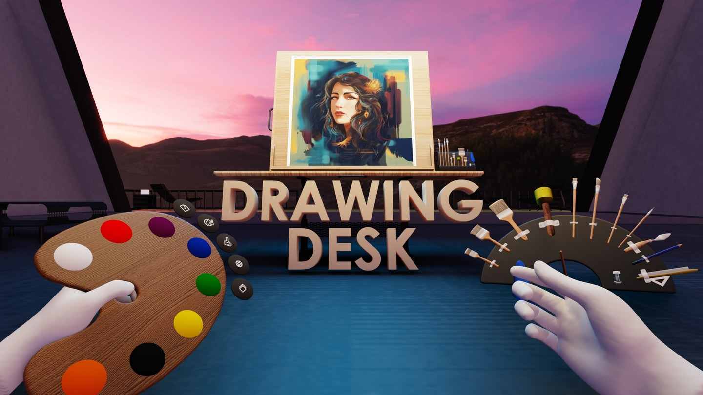 Oculus Quest 游戏《绘图台》Drawing Desk VR