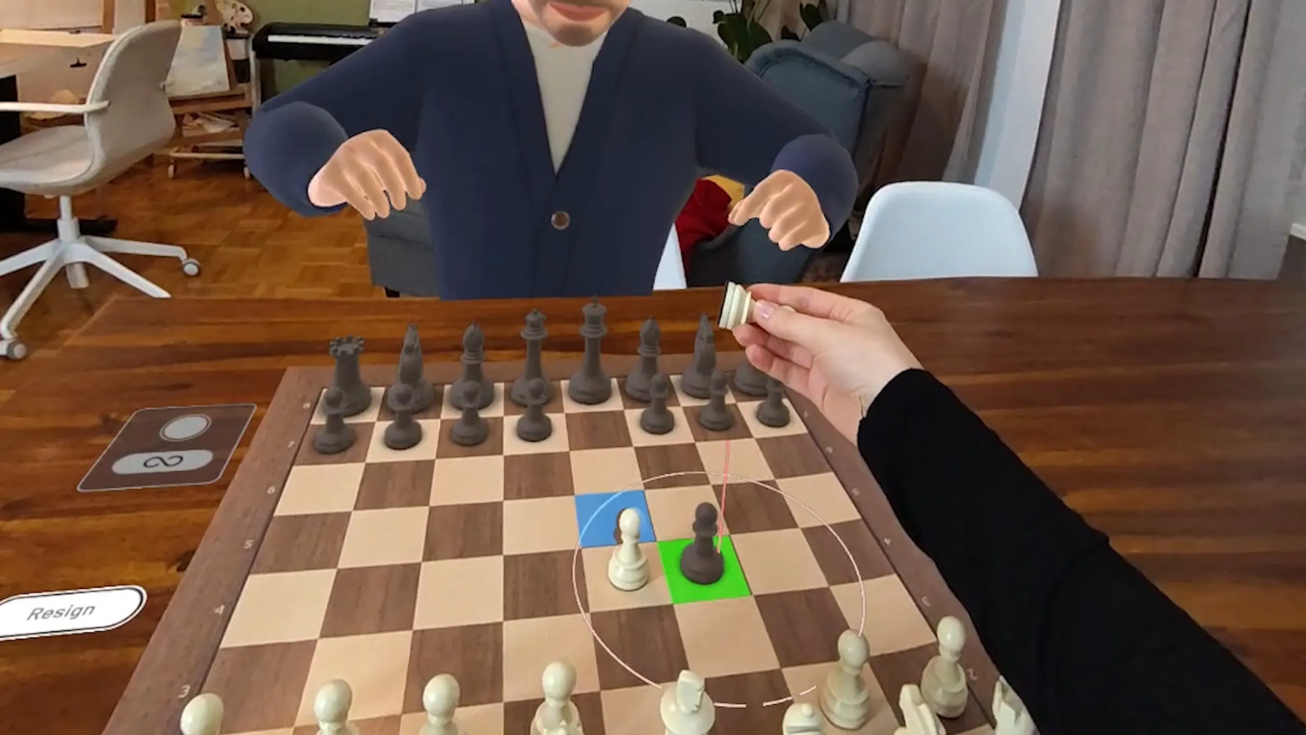 Meta Quest 游戏《棋》chess