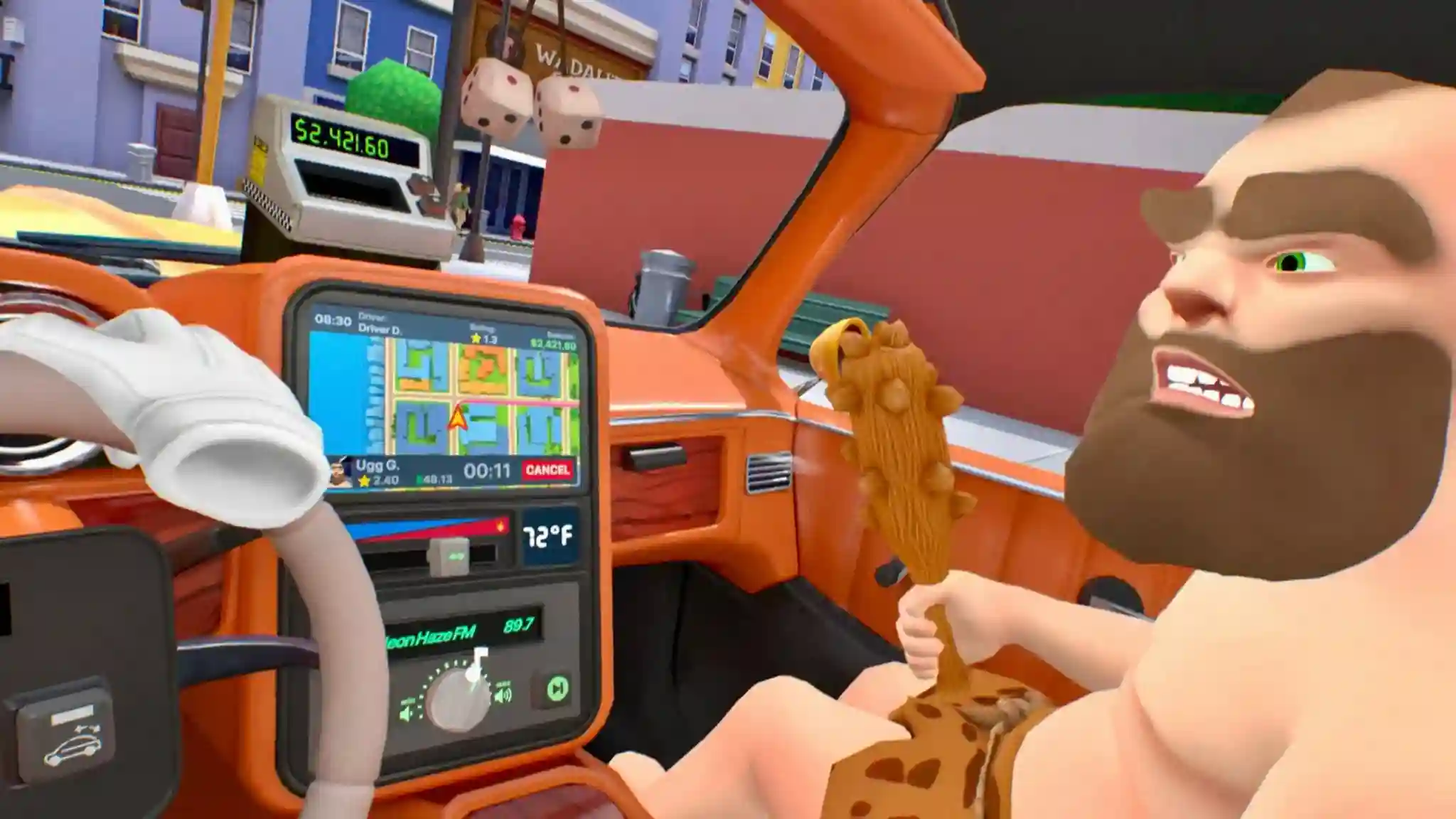 Meta Quest 游戏《出租车司机VR》TAXI DRIVER VR