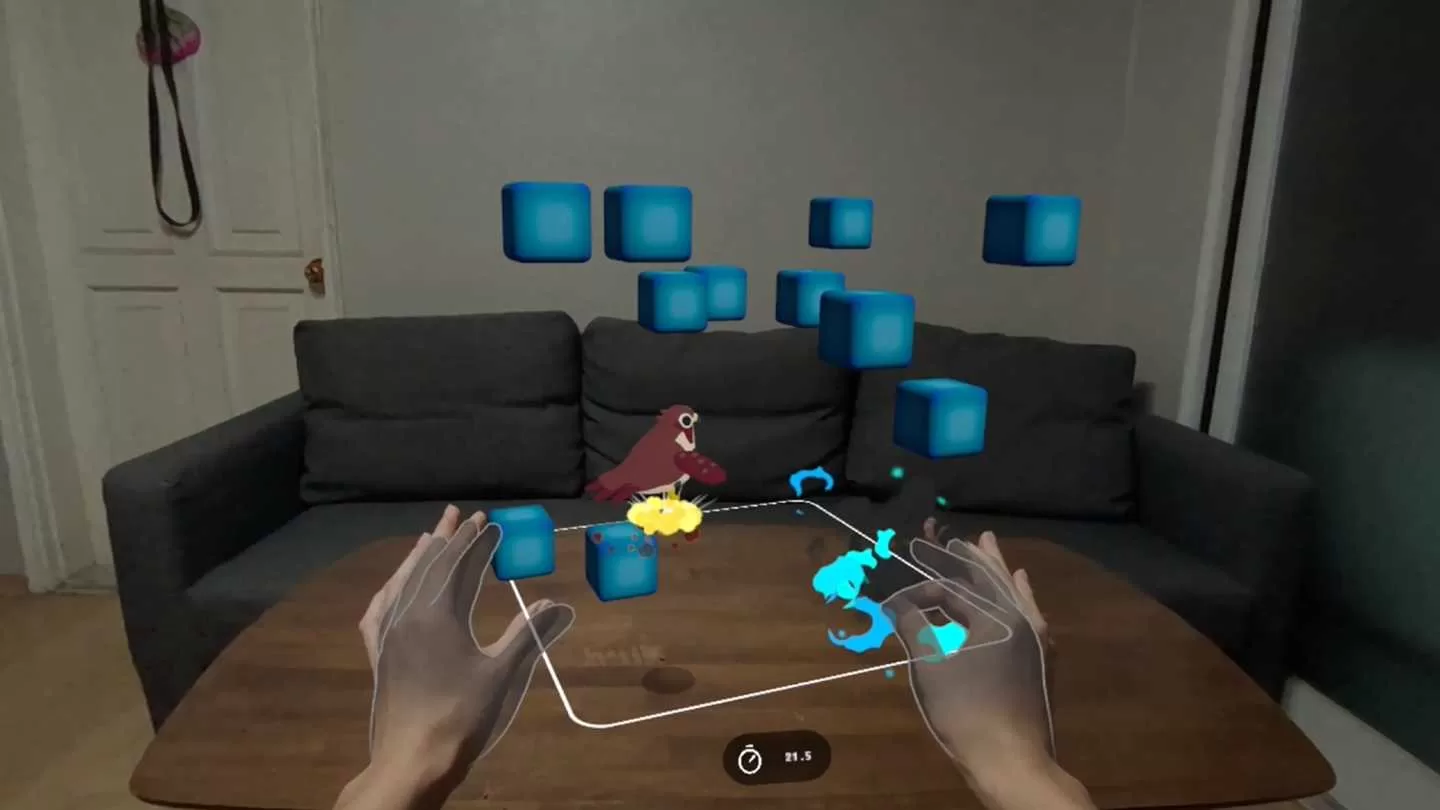 Oculus Quest 游戏《夹鸟》PinchyBird