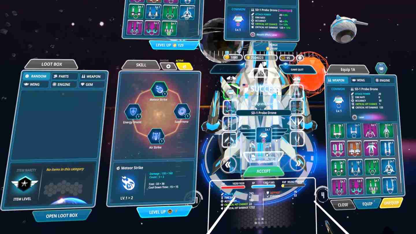 Meta Quest 游戏《星空射手》Star Sky Shooter