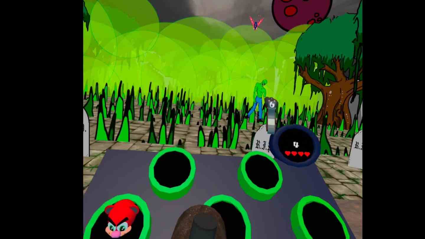 Oculus Quest 游戏《趣味打地鼠》Wack-Ammo